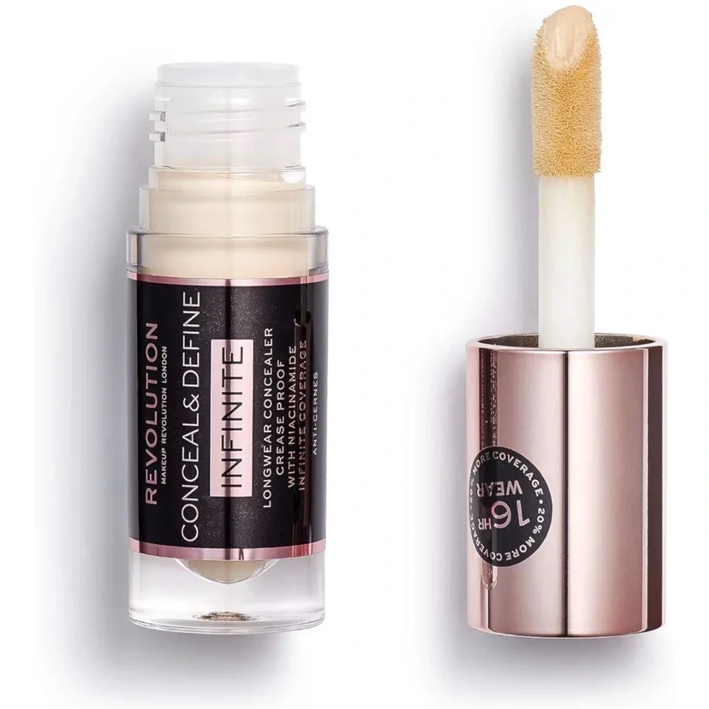 C3 - Makeup Revolution Conceal & Define Infinite Longwear Concealer - Shade C3